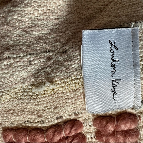 Decorative knitted throw blanket - Picture 5 of 6